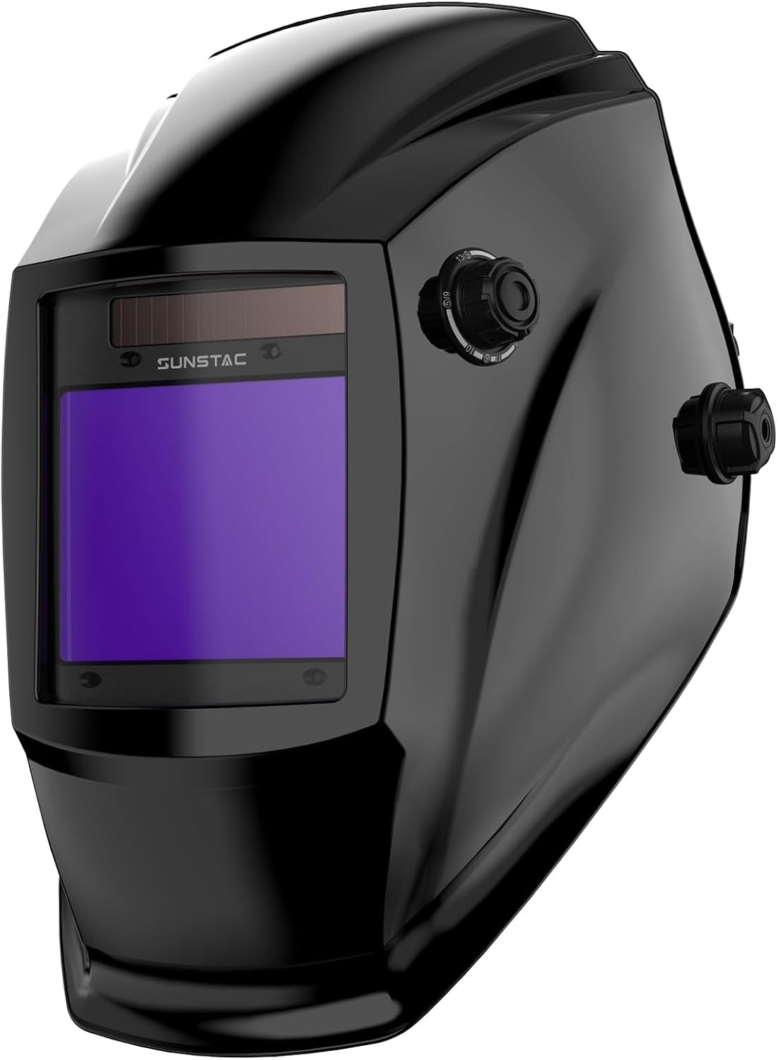 Auto-Darkening Welding Helmet with 3.94 x 3.27" View | 1/30,000-second response, true color 1/1/1/1 optical clarity