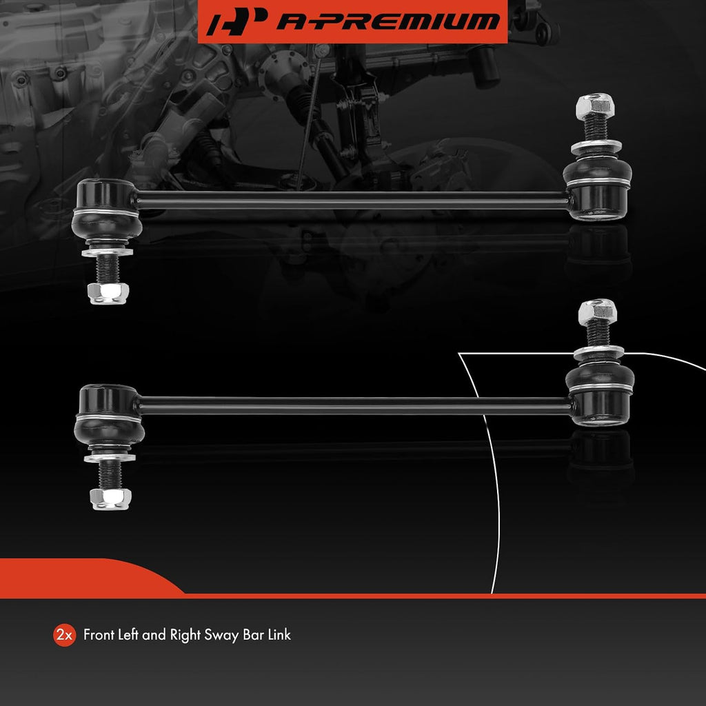 A-Premium Front Sway Bar Link Stabilizer Bar Link, Compatible with Toyota