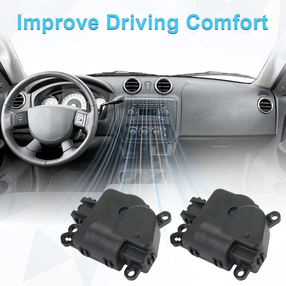 WMPHE 2 PCS HVAC Blend Door Actuator 604-004 Compatible with Chrysler 300