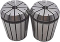 ER32 1/4 Collet Set 2pcs,Spring Collet Set for CNC Engraving Machine and Milling Lathe Tool
