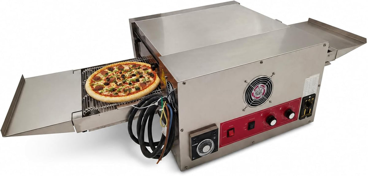 6KW Countertop Conveyor Pizza Oven 12 Inch 220V