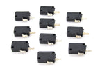 Ultimarc 125g .187" Microswitch for Arcade Joysticks & Push Buttons (10 Pack)