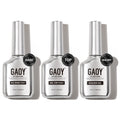 16ml Gel Top Coat, Builder Gel and Base Coat Set, 3 Pcs | Clear Glossy No Wipe Gel Top, Base Coat and Builder for Gel
