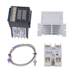 SENECESLI PID Temperature Controllers Kit 400℃ 100v 240v Precision (25A)