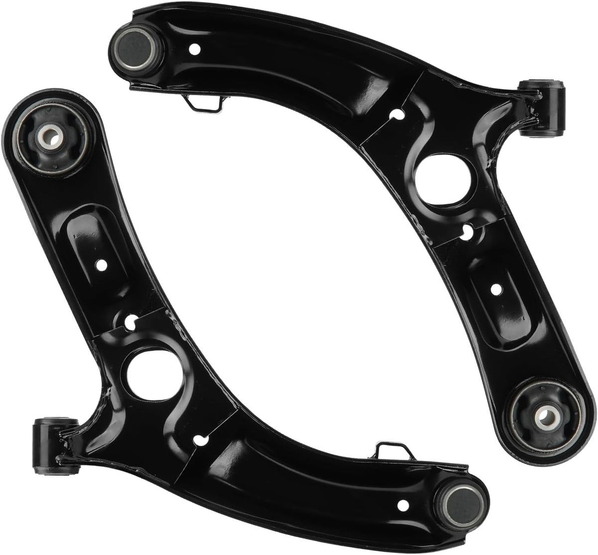 Front Lower Control Arm w/Ball Joint for Hyundai Elantra 2011-2016, Veloster 2012-2017, Elantra Coupe 2013-2014, Elantra GT 2013-2017, Driver & Passenger Side, 2Pcs Suspension Kit K622232 K622646