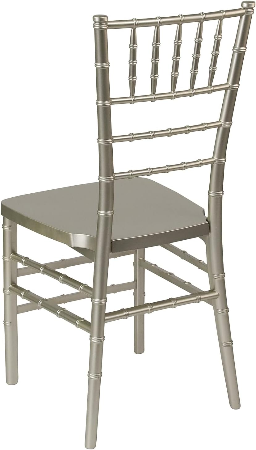 Hercules Stacking Resin Chiavari Chair, 2-Pack