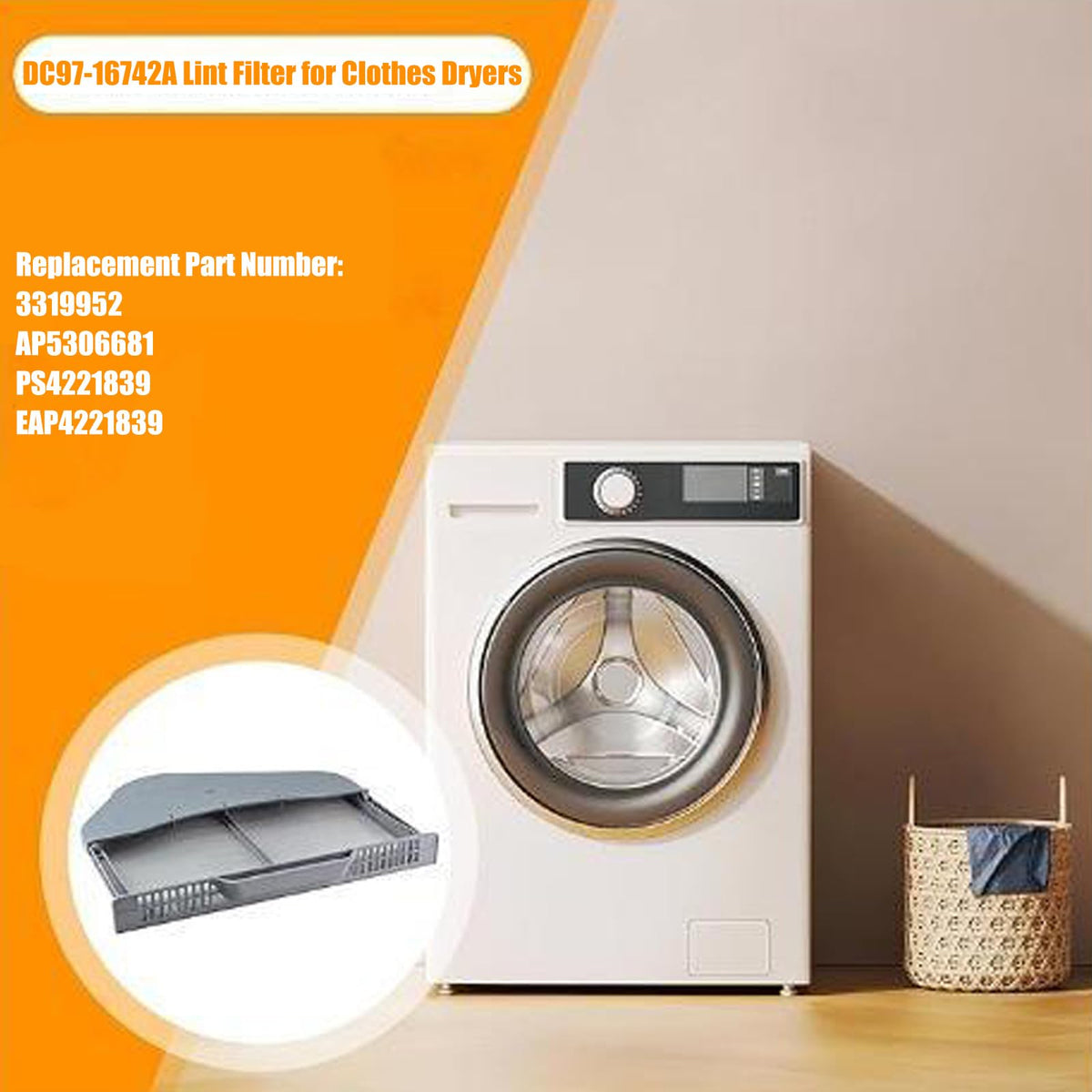 Efficient Dryer Particle Filter Constructed to Seize Particle Effectively and Accelerate Drying Process in Dryers OEM Part