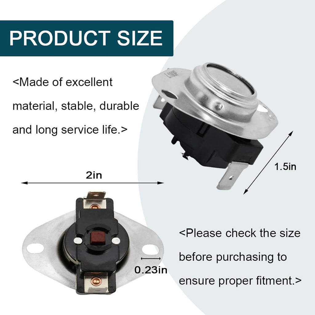 Furnace Limit Switch L180F for Coleman Furnace Replace 7624A3591