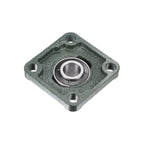 uxcell UCF204 Flange Block Bearings 20mm Bore Cast Iron Bearing Unit Set