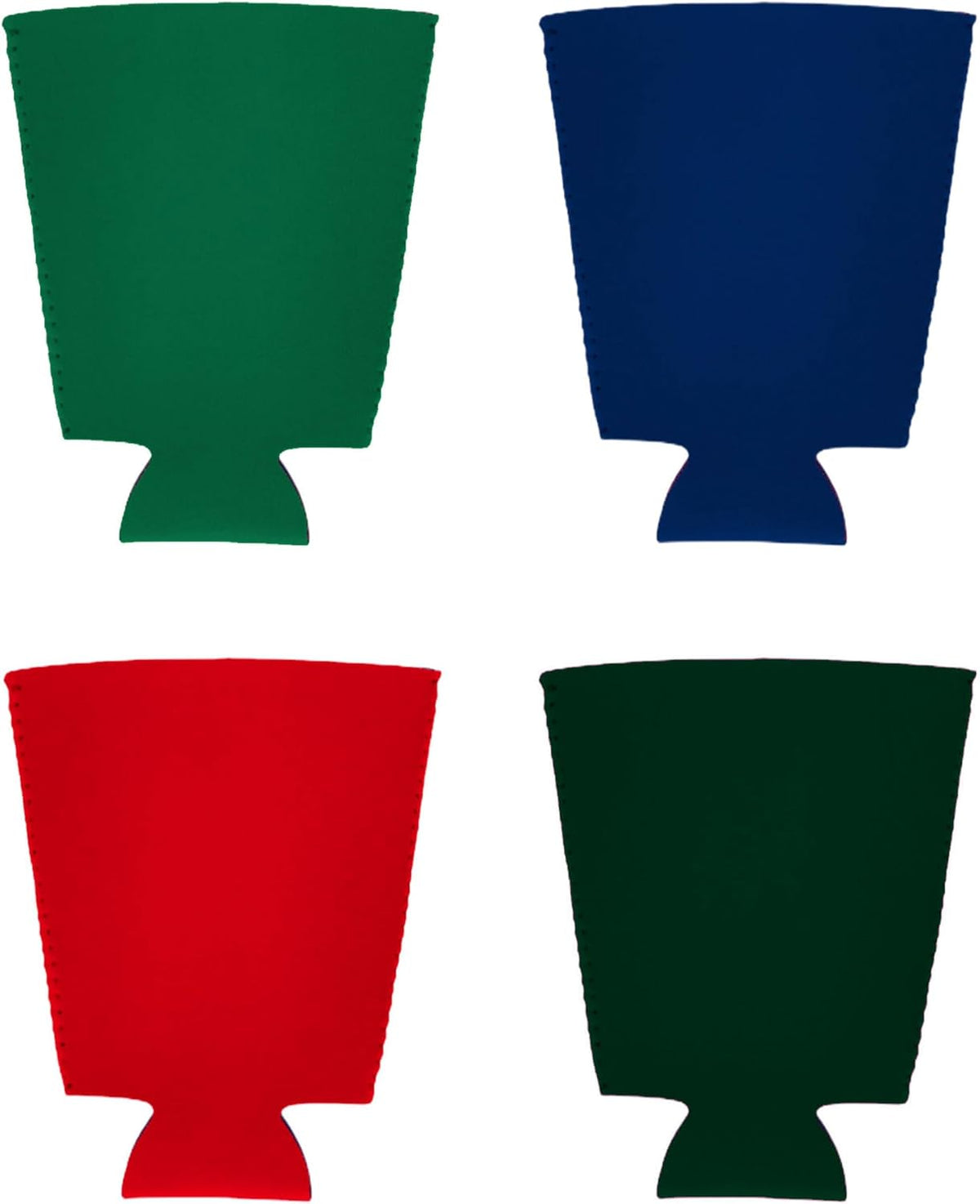 Blank Neoprene Pint Glass Coolie Variety Packs (4 Pack)
