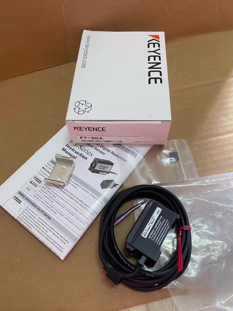 1PCS 100% New KEYENCE Temperature Sensor FT-50A Temperature Amplifier 12-24V DC