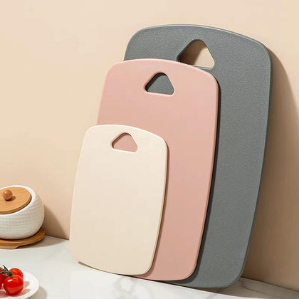 Cutting Boards for Kitchen,Plastic Cutting Board Set of 3, Thick Chopping Boards for Meat, Veggies, Fruits, with Easy