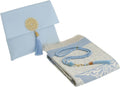 Muslim Prayer Rug with Tasbih and Portable Bag, Muslim Gift for Women Men, Mubarak Islamic Box, Soft Mat Islam Gifts