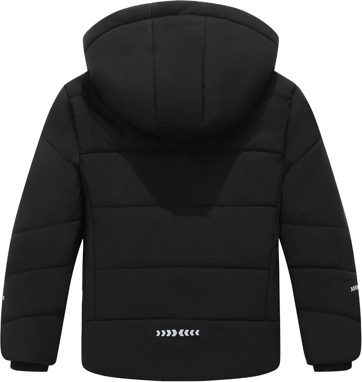 Boy's Winter Coat Waterproof Down Jacket with Detachable Hood | Thickened Fleece Lined Parka Insulated Outerwear