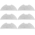 6 Pc Replacement Mop Pads Compatible with Eureka E20 Plus/E10s Vacuum Cleaner, Washable and Reusable Microfiber Mop Pads