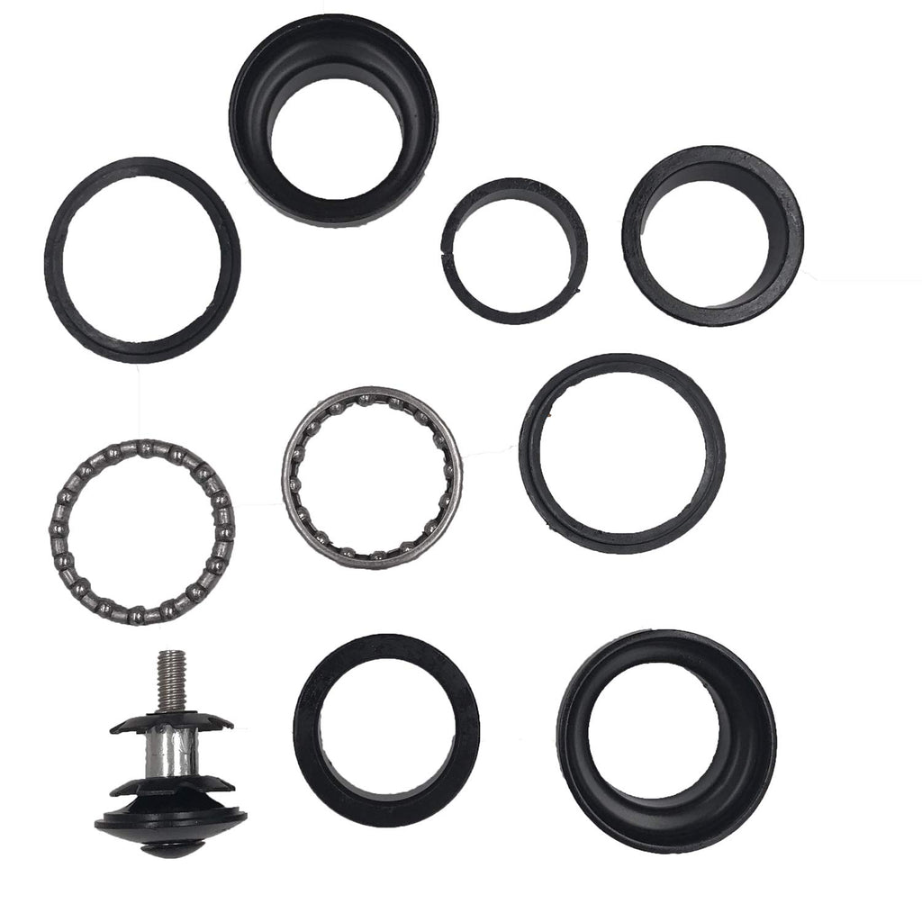 10pcs 1" Threadless Bicycle Headset Combo- Gas Motorized Bicycle (Black)