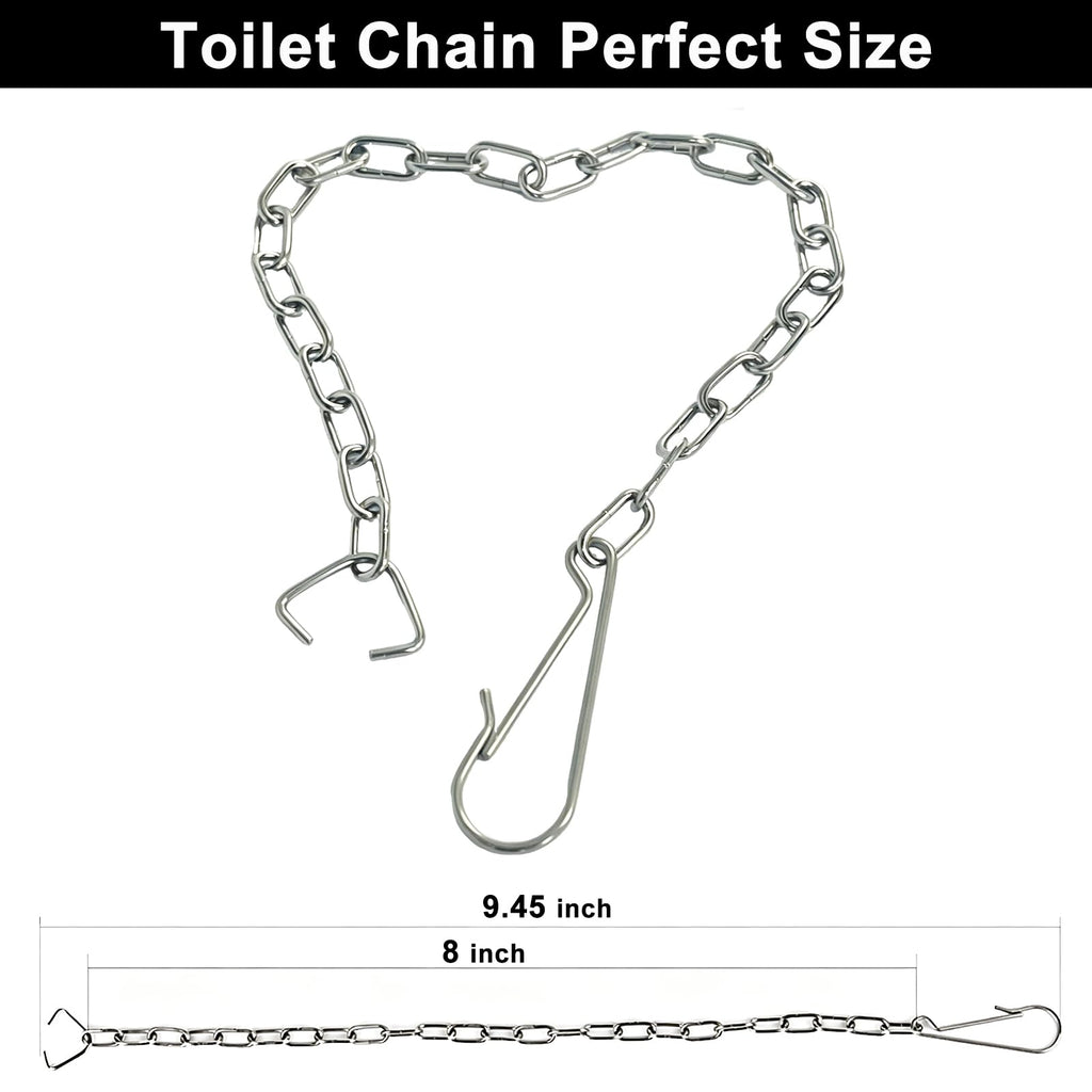 NEYZIG 4 Pack Toilet Flapper Chain Replacement Kit