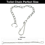 NEYZIG 4 Pack Toilet Flapper Chain Replacement Kit
