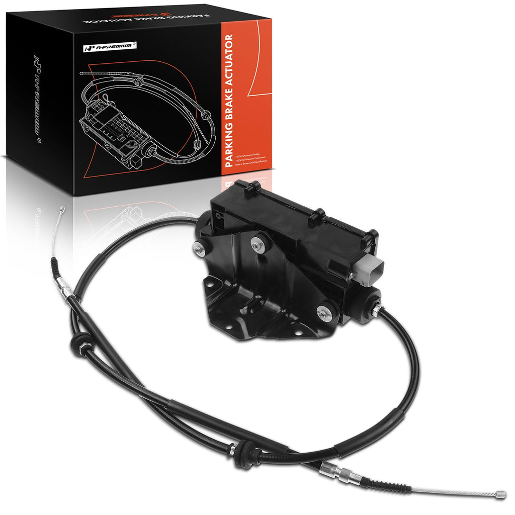 A-Premium Parking Brake Actuator with Cable Compatible with BMW