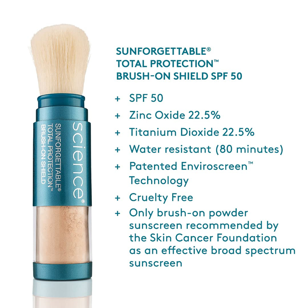 Total Protection Brush-On Shield, Medium, SPF 50, Multipack