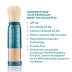 Total Protection Brush-On Shield, Medium, SPF 50, Multipack