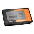 500A Battery Monitor with M10 Shunt, 8V-120V, LCD Display, for RV | Displays Capacity/Percentage/Power/Voltage