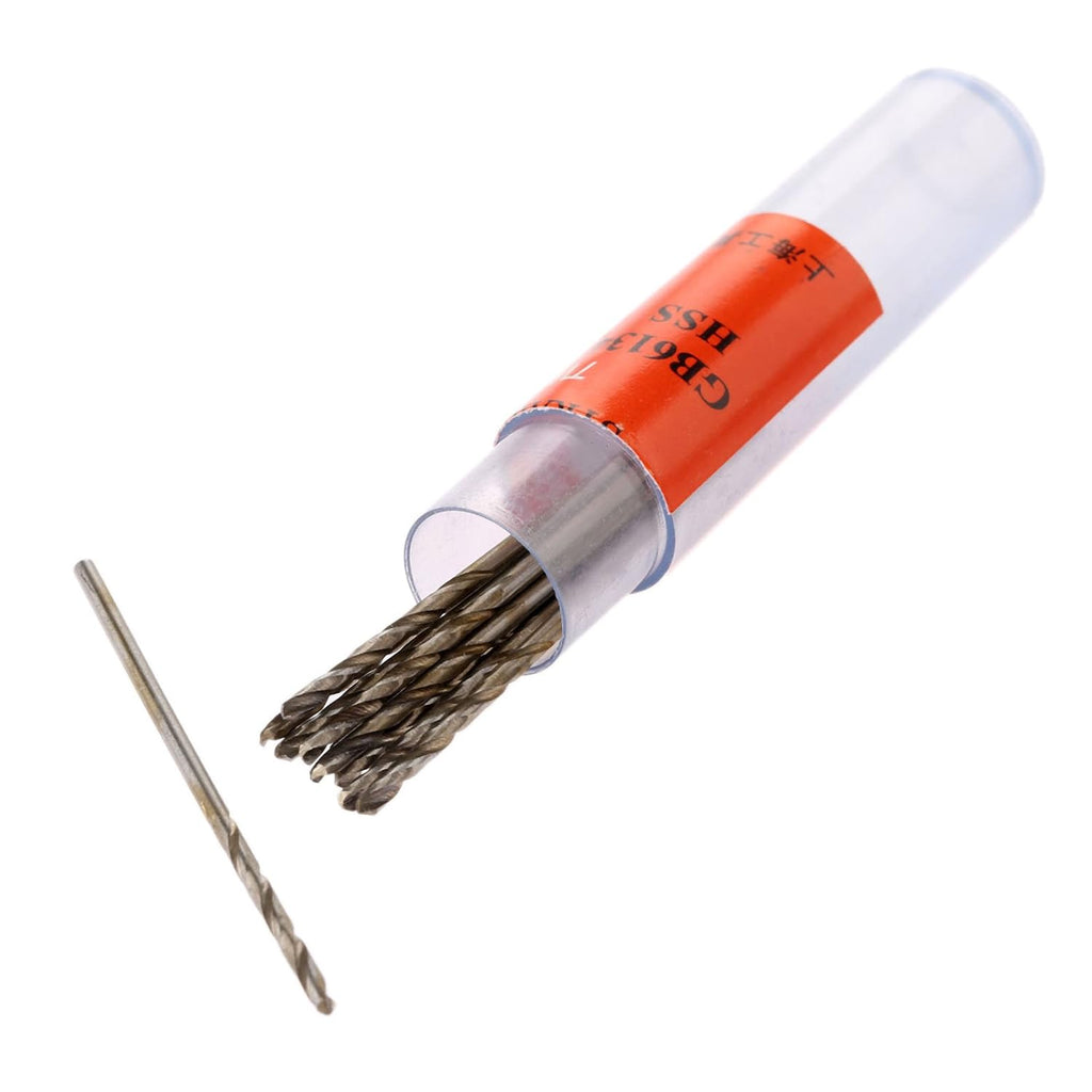 10PCS 1mm Twist Drill Bit Set,High Speed Steel Cobalt Drill Bit