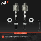 A-Premium Front Inner Tie Rod End, Compatible with Infiniti