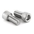 M10-1.5 x 20mm Socket Head Cap Screws, Allen Socket Drive, Stainless Steel 18-8 (304), Full Thread, Bright Finish, Machine Thread, Quantity 10