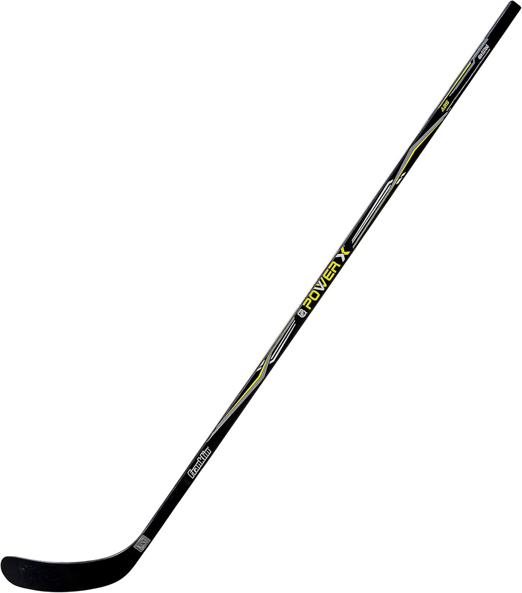 Street Hockey Sticks - Ambush Junior Street Hockey Stick - Wood and Fiberglass Shaft - ABS Blade - One Piece Stick