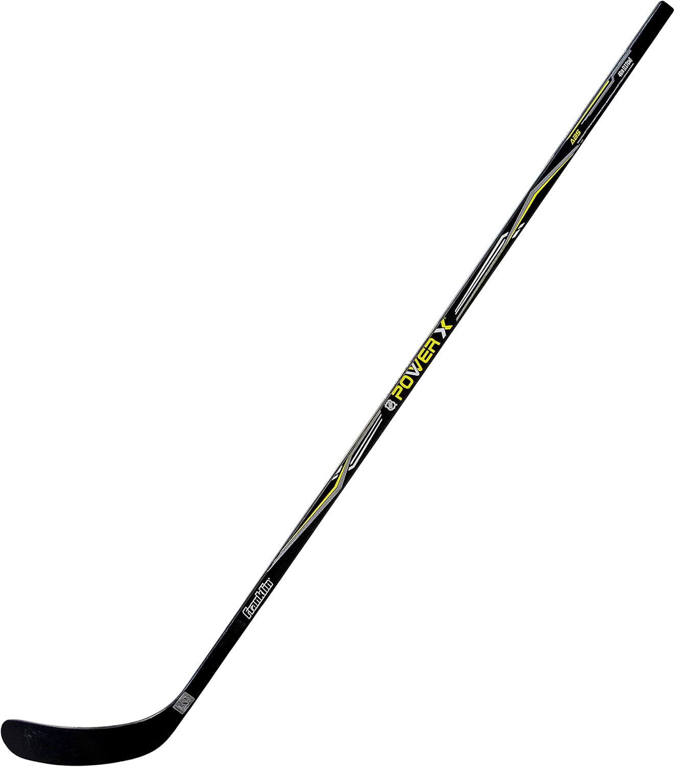 Street Hockey Sticks - Ambush Junior Street Hockey Stick - Wood and Fiberglass Shaft - ABS Blade - One Piece Stick