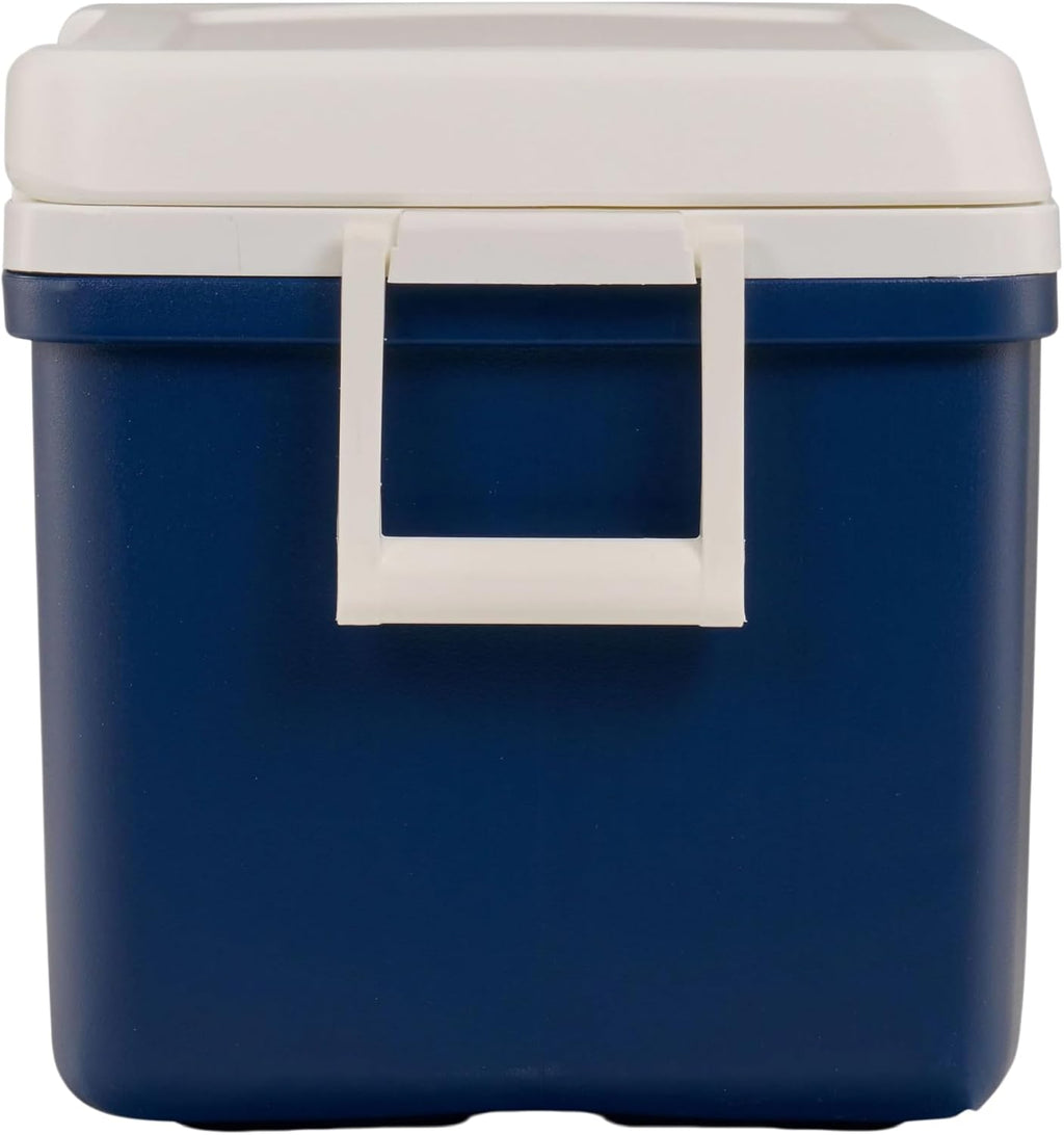 48 Quart Hard Sided Cooler with Swing-Up Handles, Portable Cooler for Camping, Beach, Picnic