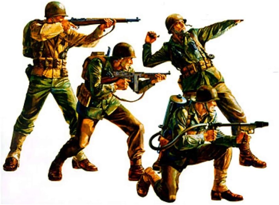 1/35 US Army Infantry Plastic Model TAM35013 Plastic Accys Figure Sets