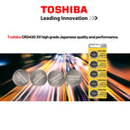 CR2430 Battery 3V Lithium Coin Cell (4 Batteries)