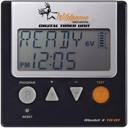 Trophy Hunter Digital Timer for Hunting Game Feeder | Durable Weather-Resistant 6V/12V Deer Feeder Timer with 1-6