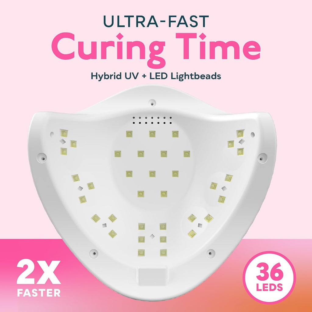 UV LED Nail Lamp, Upgraded UV Light with 4 Timer,Digital Display SUN5plus | 10/30/60/90s Timer UV Light for Gel