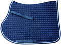 Premium English Horse Saddle Pad, Quilted Square Design, Available in Pink, Mint Green and Red etc, All-Purpose with
