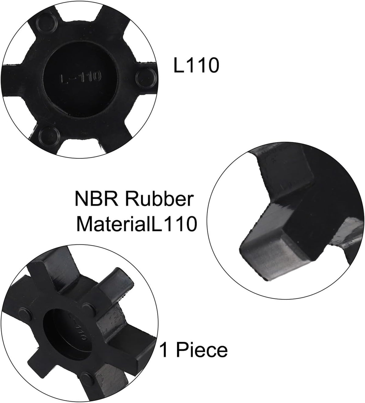 for l110 Jaw Coupling Spider Insert, Compatible with Lovejoy/TB Woods