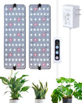 Panel Grow Light for Indoor Plants, 20W Ultra-Thin Full Spectrum | Dimmable Plant Light with 6/12/16H Timer, Suitable