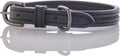Roxy - The Crystal Bling Collar, Durable Vegan Leather with Brass & Crystals Pet Collars, Small, Medium, Large
