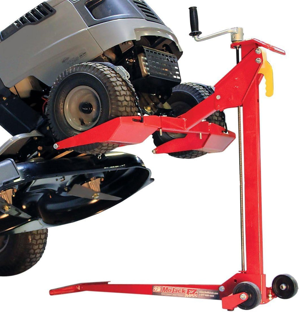 EZ MAX 45001 Riding Lawn Mower Lift Jack, 450 lb, Zero Turn/Tractor | Fits 18.5-47.5in Wheel Span - Raises Deck 24in