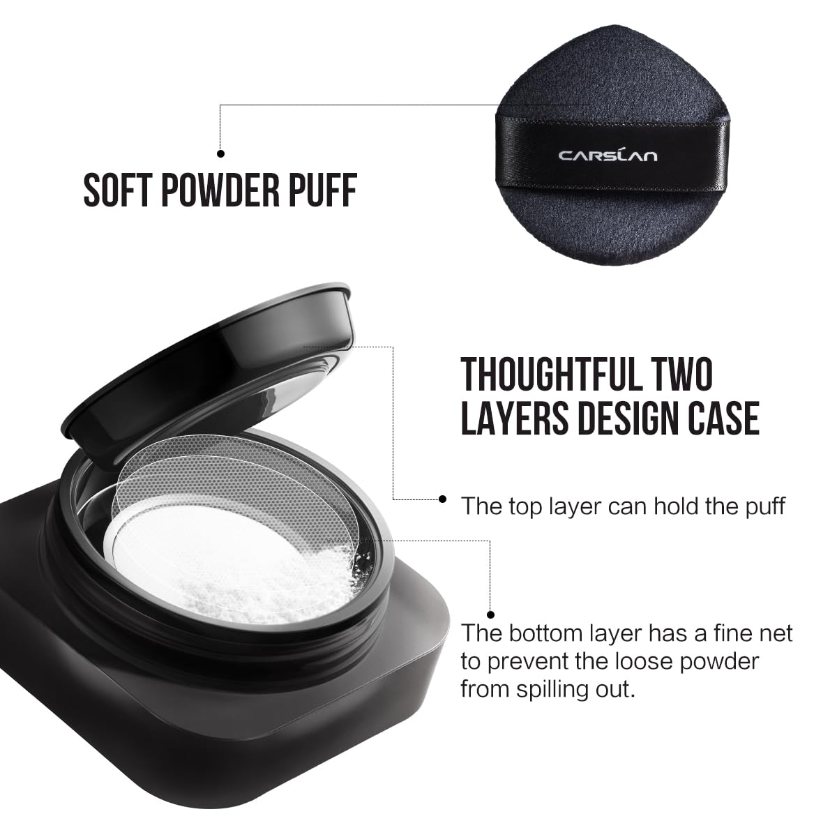1.0 Soft Focus Loose Setting Powder for Oil Control