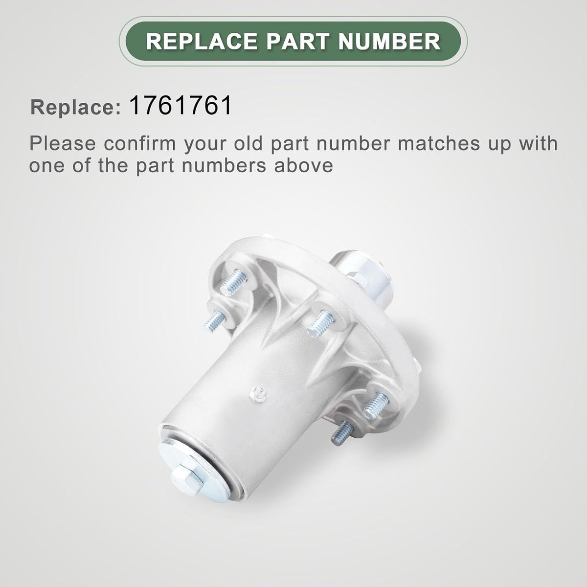 1761761 Replace Spindle Assembly Fits for Simplicity Cou rier XT Ferris 500S Sna pper 360Z with 61" Deck
