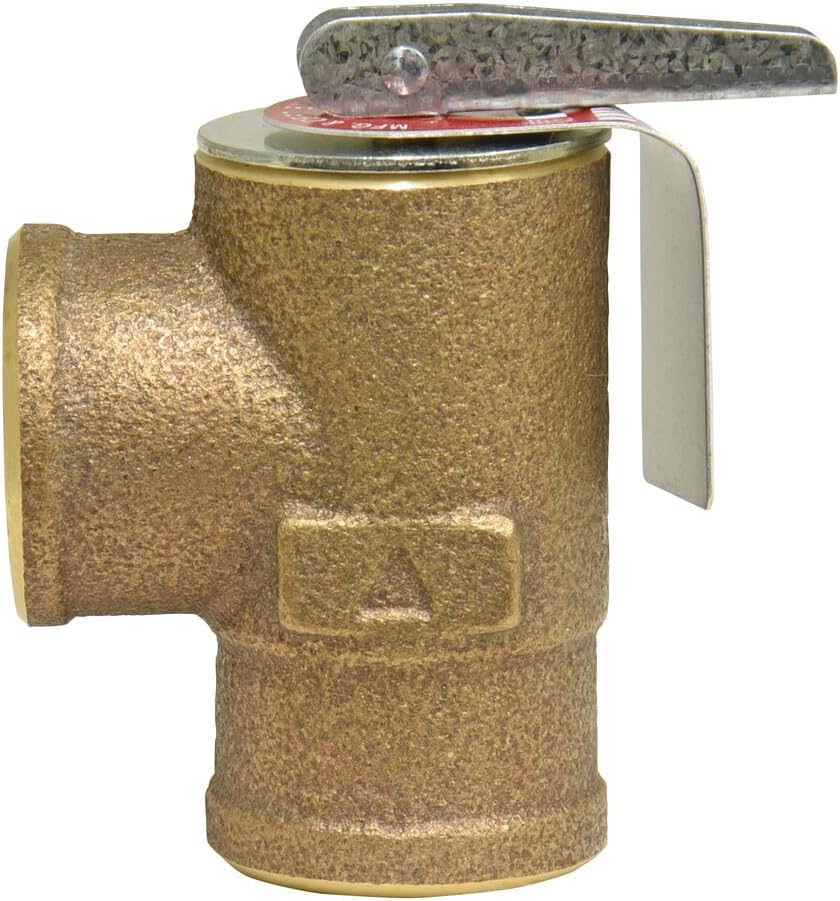 Watts 0342691 30 PSI Pressure Relief Valve, Bronze, 3/4" 335 M2-030