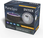 INTEX PureSpa Submersible Multi-Color LED Light for Inflatable Hot Tubs