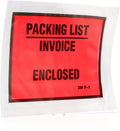 3M Full-Print Packing List Envelope, 4-1/2 in. x 5-1/2 in. (Orange) / 100 envelopes