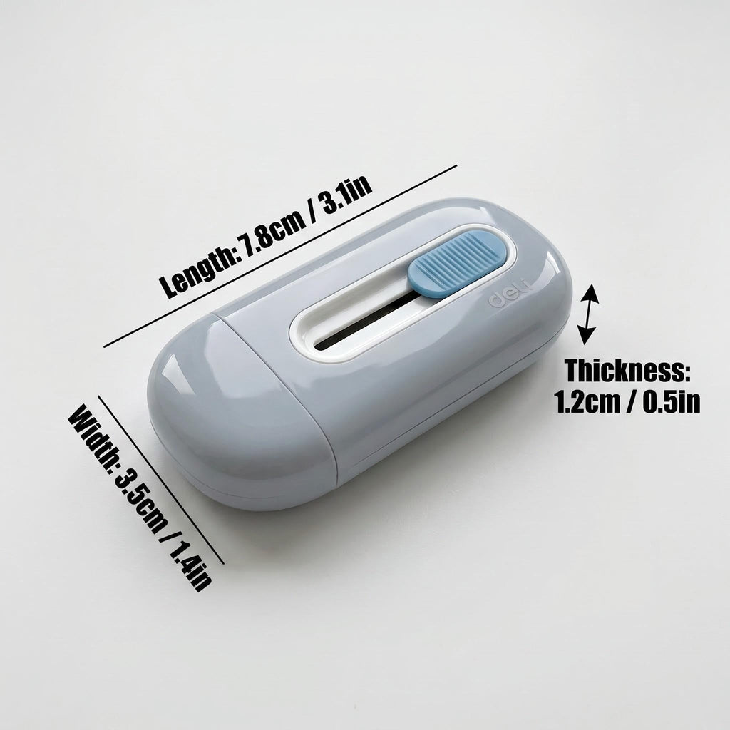Mini Box Cutter Retractable, Safety Box Opener Cute Package Opener Tool