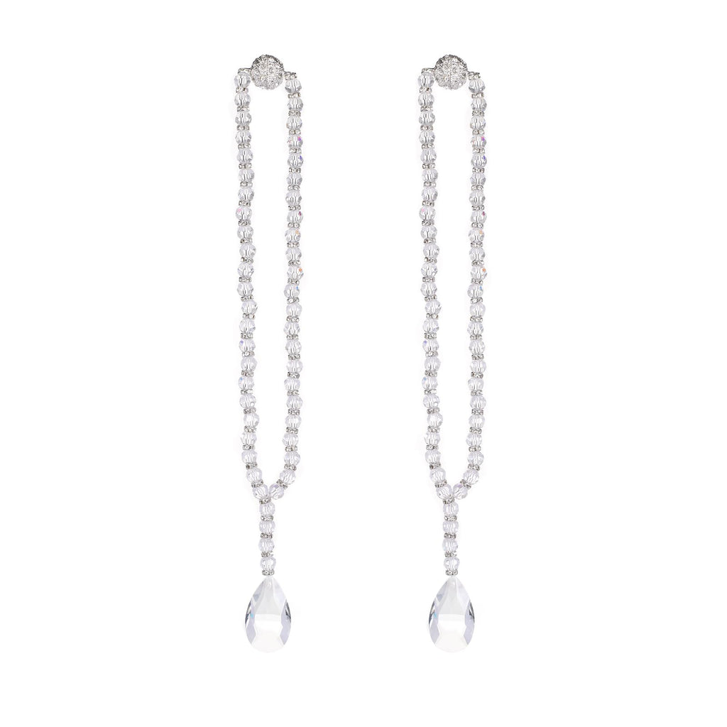 Luxury Crystal Beaded Magnetic Curtain Tieback, Crystal
