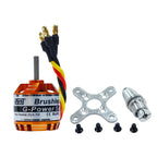 DYS D2830 750KV/850KV/1000KV/1300KV Brushless Outrunner Motor 2-4S for Multicopter RC Aircraft Fixed-Wing UAV (D2830 750KV)