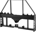 Skid Steer Pallet Fork Frame, 4000 lbs Rated Capacity, 45-inch Pallet Fork Frame Attachments with 2-inch Hitch